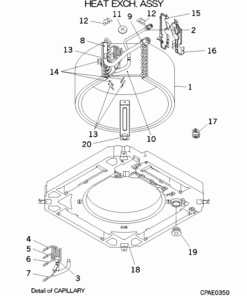 FDTC35VD HEAT EXCH. ASSY