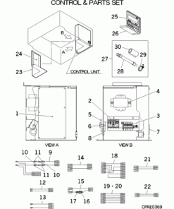 FDTQ22KXE6D CONTROL AND PARTS SET