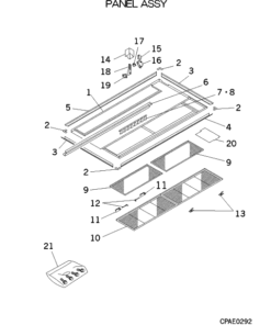 FDTS45KXE6D PANEL ASSY