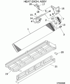 FDTS71KXE6D HEAT EXCH. ASSY