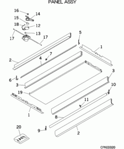 FDTW112KXE6D PANEL ASSY