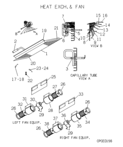 FDU1008-A HEAT EXCH. AND FAN