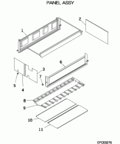 FDU280KXE6 PANEL ASSY