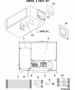 FDUA125VF/1 CONTROL AND PARTS SET
