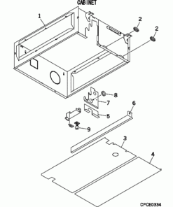 FDUA71VF/1 CABINET ASSY