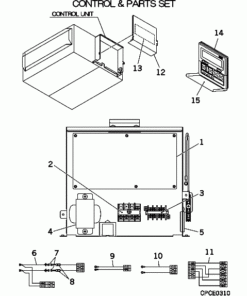 FDUH28KXE6D CONTROL AND PARTS SET
