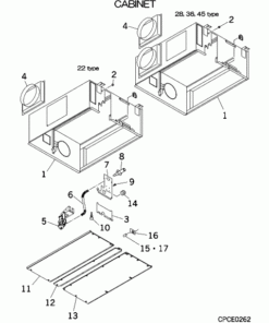 FDUM22KXE6D CABINET ASSY