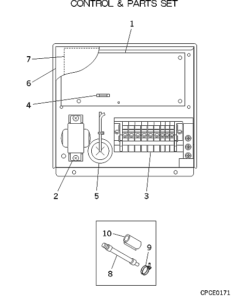 FDURA112KXE4R CONTROL AND PARTS SET