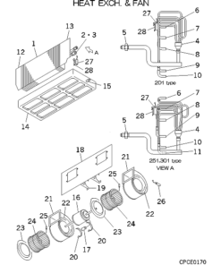 FDURA301 HEAT EXCH. AND FAN