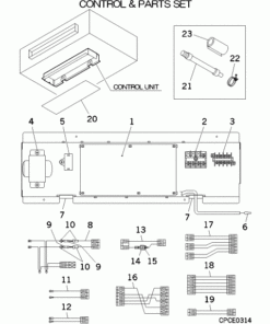 FDUT56KXE6D CONTROL AND PARTS SET