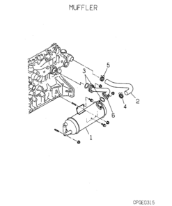 GHCP450HMTE4 MUFFLER