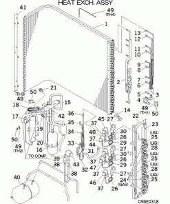 SCM100ZJ-S1 HEAT EXCH. ASSY