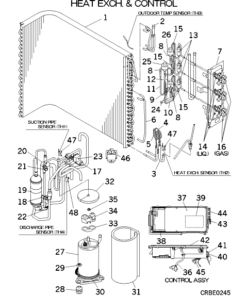 SCM48ZF-S HEAT EXCH. AND CONTROL