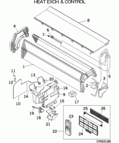 SKM35ZF-S HEAT EXCH. AND CONTROL