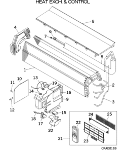 SKM50ZF-S HEAT EXCH. AND CONTROL