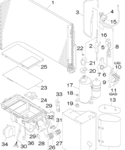 SRC20ZMA-S HEAT EXCH. AND CONTROL