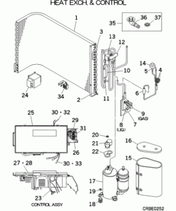 SRC25ZG-S HEAT EXCH. AND CONTROL