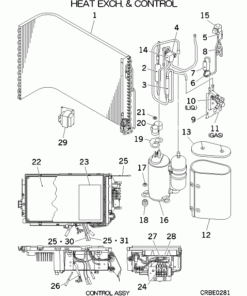 SRC25ZJ-S HEAT EXCH. AND CONTROL