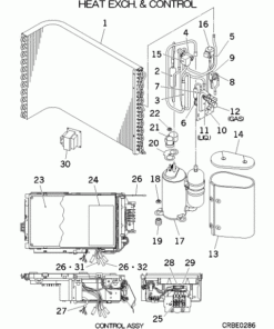SRC35ZJX-S HEAT EXCH. AND CONTROL