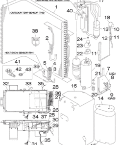 SRC63ZMA-S HEAT EXCH. AND CONTROL
