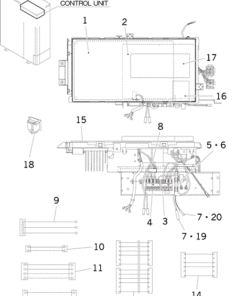 SRC92ZL-S CONTROL AND PARTS SET