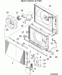 SRF50ZJX-S1 HEAT EXCH. AND FAN
