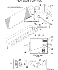 SRRM35ZF-S HEAT EXCH. AND CONTROL