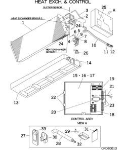 SRRM60ZE-S HEAT EXCH. AND CONTROL