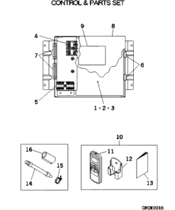 STM50ZE-S CONTROL AND PARTS SET