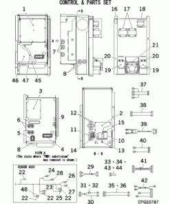 FDC224KXRE6/L CONTROL AND PARTS SET