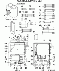 FDCA280HKXRE4BR CONTROL AND PARTS SET