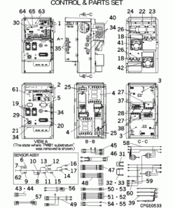 FDCA400HKXRE4D CONTROL AND PARTS SET