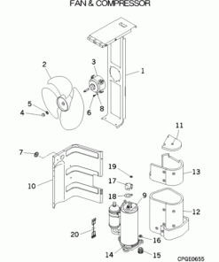 FDCS140KXEN6/A FAN AND COMPRESSOR
