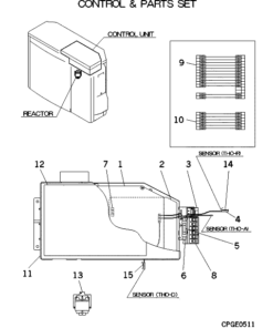 FDCVA201HENR CONTROL AND PARTS SET