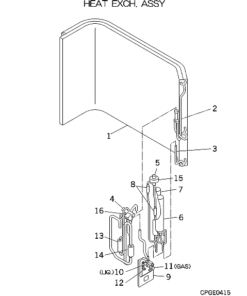 FDCVA201HENR HEAT EXCH. ASSY