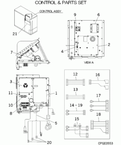 FDCVA402HENAR CONTROL AND PARTS SET