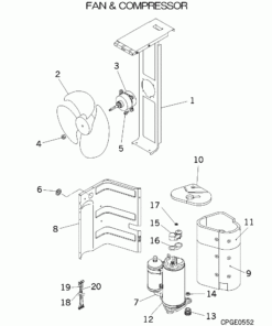 FDCVA402HENAR FAN AND COMPRESSOR