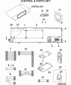 FDE71VG/E CONTROL AND PARTS SET