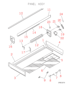 FDEJ140HKXE2 PANEL ASSY