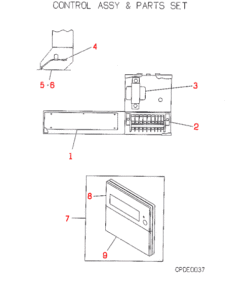 FDFL258-A CONTROL AND PARTS SET