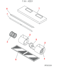 FDFUJ56HKXE2 FAN ASSY