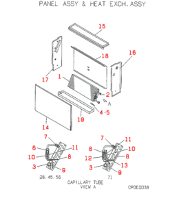 FDFUJ71HKXE2 PANEL AND HEAT EXCH.