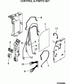 FDFW45KXE6D CONTROL AND PARTS SET