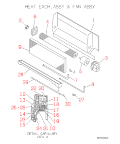 FDKJ56HKXE2 HEAT EXCH. AND FAN