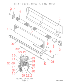 FDKJ71HKXE2 HEAT EXCH. AND FAN