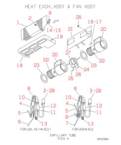 FDRJ56HKXE2 HEAT EXCH. AND FAN