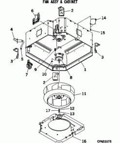 FDT140VF/1 FAN ASSY AND CABINET