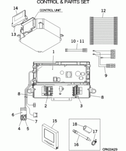 FDTC45KXZE1/1 CONTROL AND PARTS SET