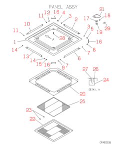 FDTJ56HKXE2 PANEL ASSY