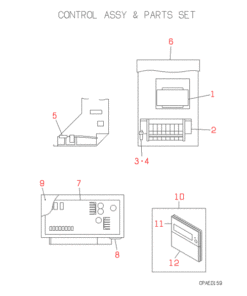 FDTSJ22HKXE2 CONTROL AND PARTS SET
